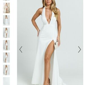 Showpo Miranda Halter Maxi Dress